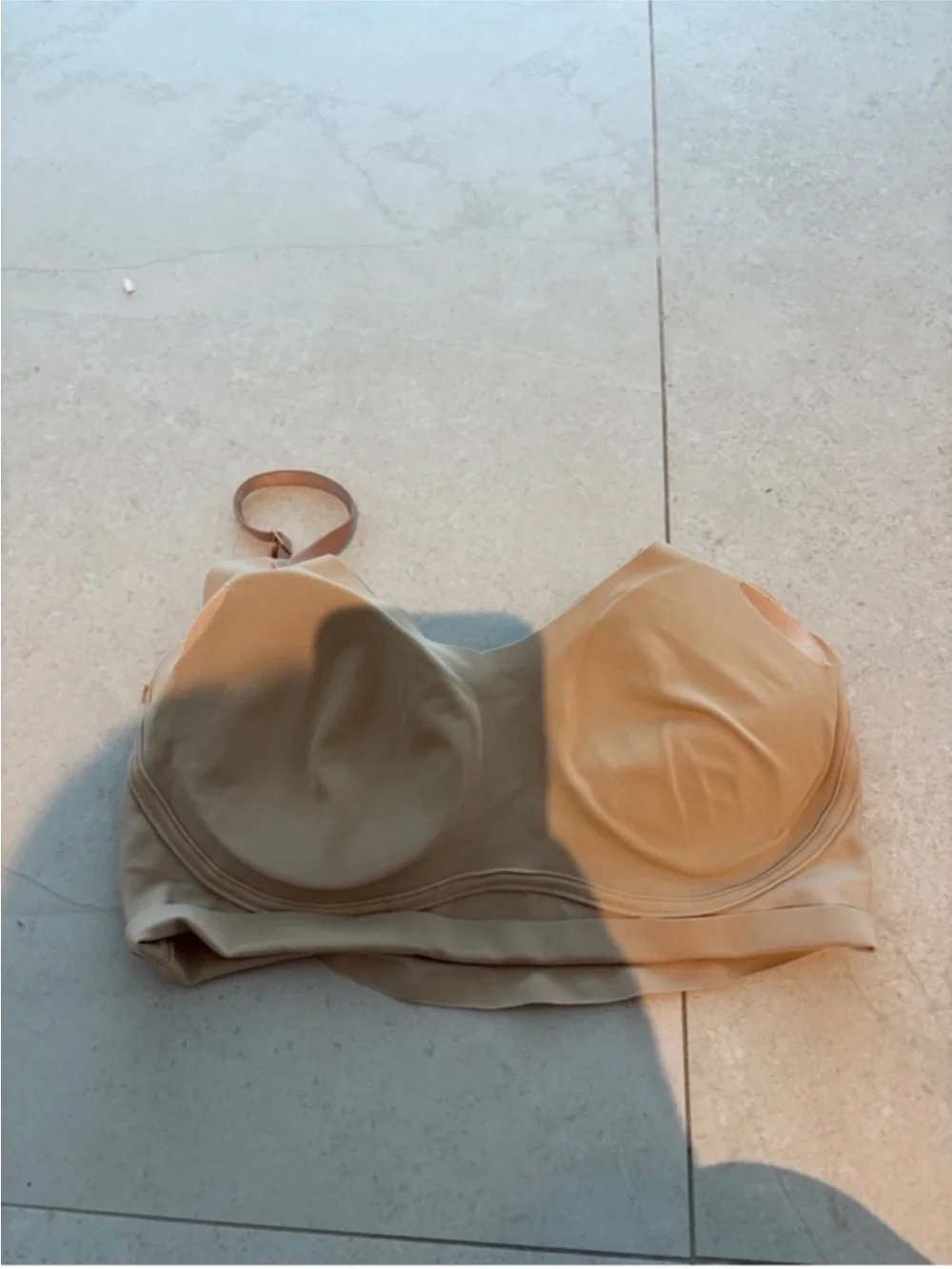 True & Co True Body Loft Contour Bra Nude Dolce Like New XS